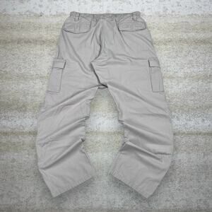 Vintage 90s Propper Tactical Pants 38x36 Baggy Fit Light Tan Cargos Double Knees